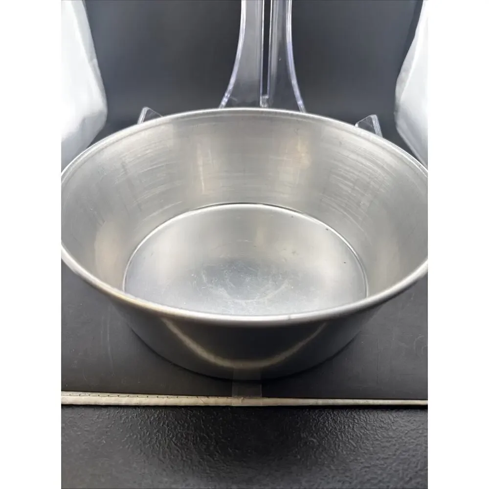 Vintage West Bend Co Aluminum Deep Round Cake Pan 8x3 Baking Tin Made in USA